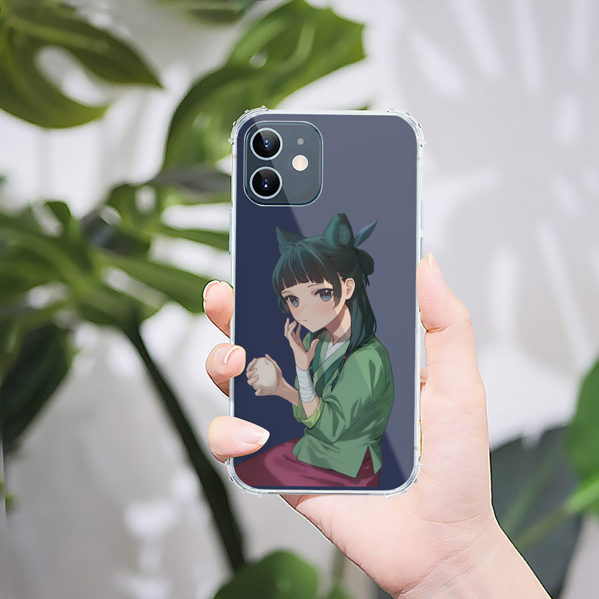 （画像用） 薬屋のひとりごと The Apothecary Diaries 【iPhone 12シリーズ対応】透明スマホケース（クリアソフトケース）